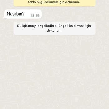 WhatsApp Bilinmeyen Numaradan Mesaj