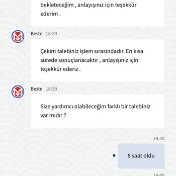 Mottobet Çekim Talebimi Sonuçlandırmadı