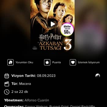 Paribu Cineverse Bilet Fiyatları Farklı