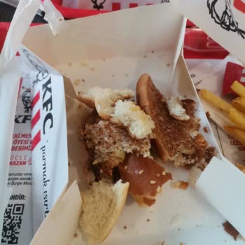 KFC'den Aldığımız Menü Hayal Kırıklığı