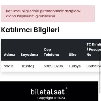 Biletalsat.com Bilet Aktarımı Gerçekleşmedi