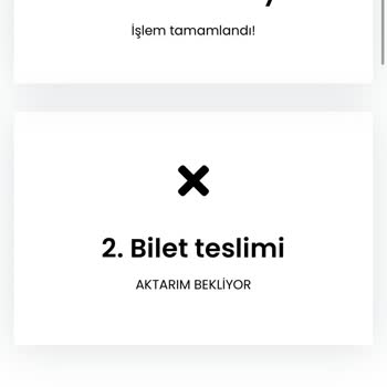 Biletalsat.com Bilet Aktarımı Gerçekleşmedi