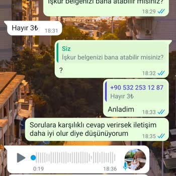 Evde Paketleme Türkiye Özel Bilgilerimi 3. Kişilerle Paylaşılması