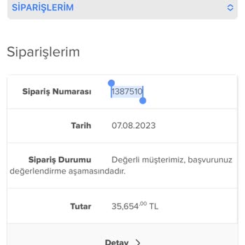 Evkur Ürün Teslimat Gecikmesi