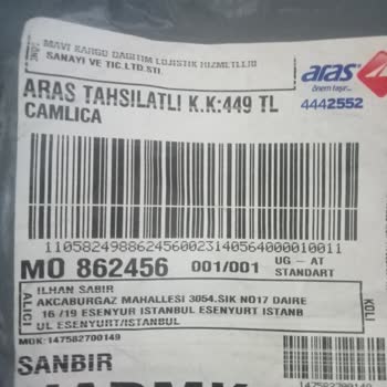 Mavi Kargo Lojistik Hizmetleri Ürün Yanlış İade İstiyorum