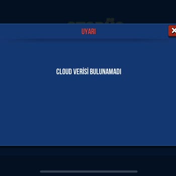 Zuuks Games Eski Hesaplarıma Giriş Yapamıyorum Cloud Verisi Bulunamadı
