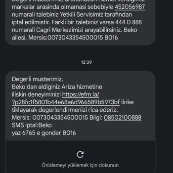 Beko, Garantili Ürününün Arkasında Durmuyor, Makineyi Değiştirmiyor!