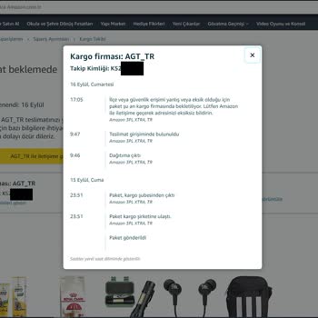 AGT Kurye (aynigunteslim.com) AGT Firmasının Kafasına Göre Ürün İptali