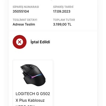 Media Markt Online Sipariş İptali