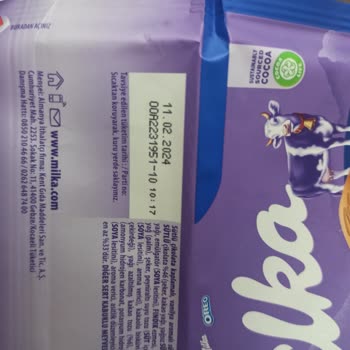 Milka Çikolata Bozukluğu Nedeni İle Çöpe Atim