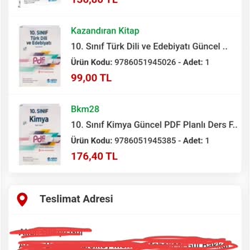 Kitap Seç Siparişimi Kargoya Verilmemesi