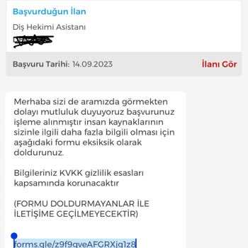 İşin Olsun Form Doldurup IBAN Ve Sicil Kaydı İstiyor.
