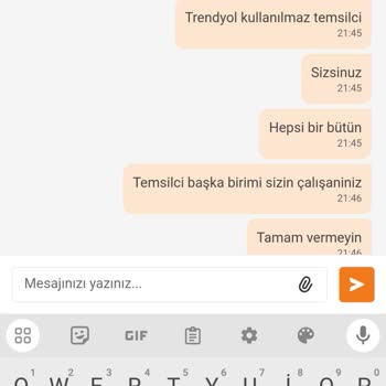 Trendyol Temsilcileri Yalan Bilgi Veriyor