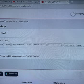 Burger King Ve Tıkla Geldi