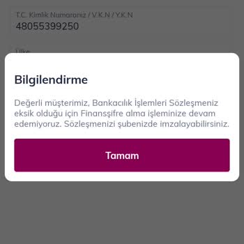QNB Finansbank Trendyol Mobil Uygulamadan Şifre Alamıyorum