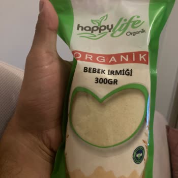Happy Life Organik Ayıplı Ürün Bebek İrmiği