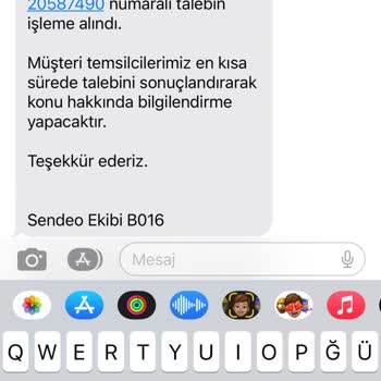 Sendeo Kargomu Kaybetti Ve 5 Gündür Hiçbir Geri Dönüş Sağlamadılar.