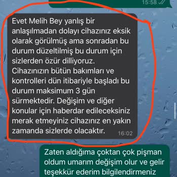 Dyson Hava Temizleyici Servis Sorunu