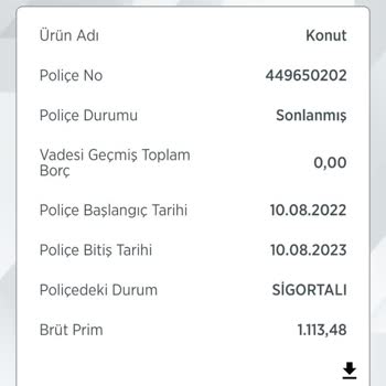 Türkiye Sigorta Konut Sigortası Zammı