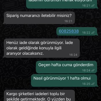 Supplementler.com İadem 1 Aydır Yatmadı