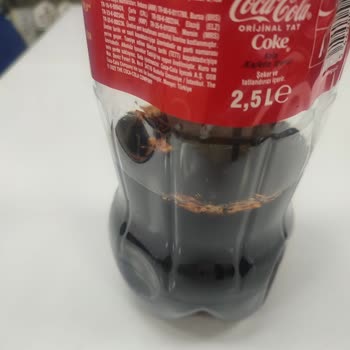 2.5 Litre Coca-Cola Şişesi Hatalı