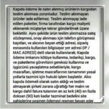Dehanbutik (Instagram) Instagram'da Dehanbutik Sayfasından Yaşadığım Sorun