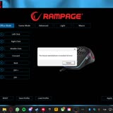Rampage SMX-R64 The Mouse Manufacturer Or Product Id Error Hatası