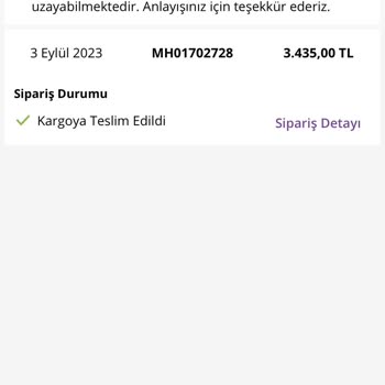Morhipo Ücret İadesi Yapılmıyor