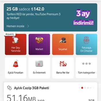 Vodafone Gece Uyurken İnternet Paket Aşımı Yapıyor