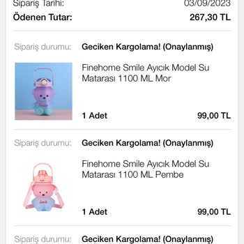 N11 Geciken Kargolama Ve Sonuca Ulaşamama