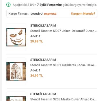 Trendyol'dan Sipariş Ettiğime Pişmanım