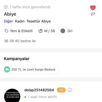 Dolap Satıcısı Parayı Aldı Elbiseyi Göndermedi