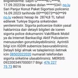 VakıfBank Sarı Panjur Konut Kredisi Poliçe Kesintisi