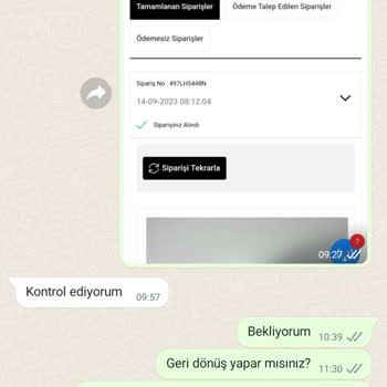 Gaus İade Kabul Etmiyor