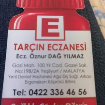 Türk Eczacılar Birliği Epilepsi Oğlumu Mağdur Etti Tarçın Eczanesi