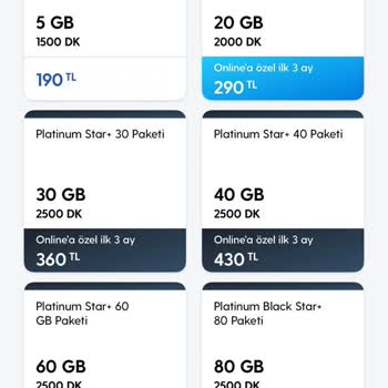 Turkcell Fahiş Paket Ücretleri