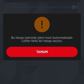 Ziraat Bankası Hesap Kısıtlaması Verilmiştir