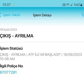 Anadolu Hayat Emeklilik Bireysel Emeklilik Ayrılma Talep
