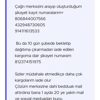 Sürat Kargo Adana Barkal Şubesine Dur Deyin!