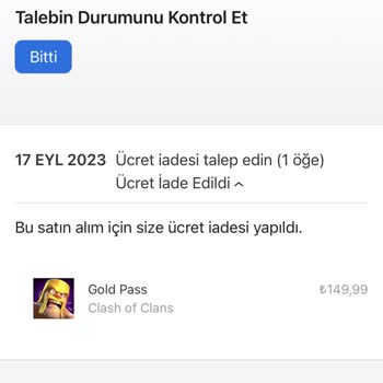 Apple Store App Store Para İadesi Gerçekleşti Para Yatmadı