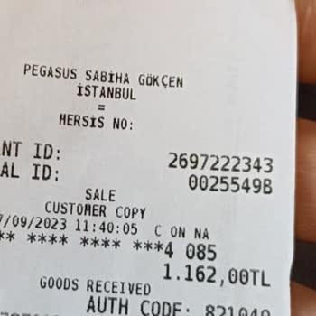 Pegasus Ekstra Bagaj Sayılan Sırt Çantası