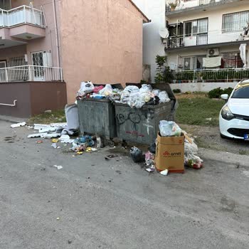 Karabağlar Belediyesi Sarıyer Mah. Çöp Kavgaları