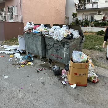 Karabağlar Belediyesi Sarıyer Mah. Çöp Kavgaları