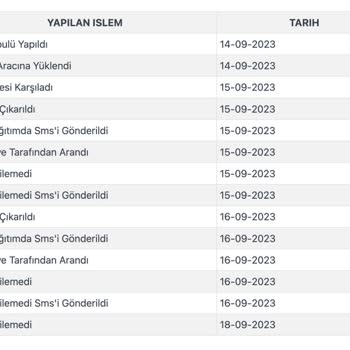 Skechers Kargo Teslim Edilmemesi ve Talep Olmaksızın İade Oluşturulması