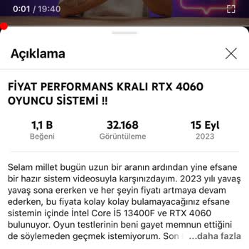 İtopya Bilgisayar İ5 13400f Diye Pazarlayıp İ3 13100 İşlemci Gönderiyorlar