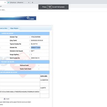 Aras Kargo Ürünümü Kaybetti Ve Ürün İçin Tutanak Tutmuyorlar