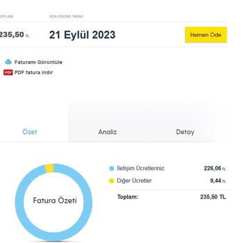 Turkcell Hat Dondurma Ve Kullanmadığım Hizmet İçin Fatura Yansıtıldı