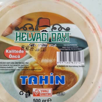 Helvacı Dayı Tahin Pembe Renk Aldı