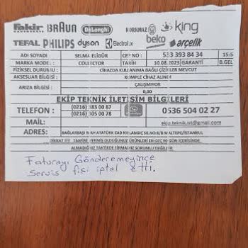 Fakir Ev Aletleri Bozulan Şarjlı El Süpürgesi