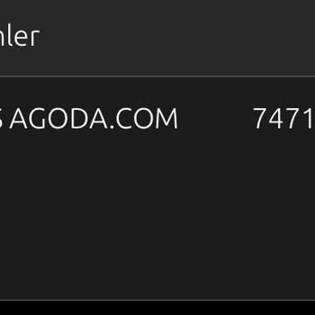Agoda.com Benim 17.000₺ Paramı Aldı